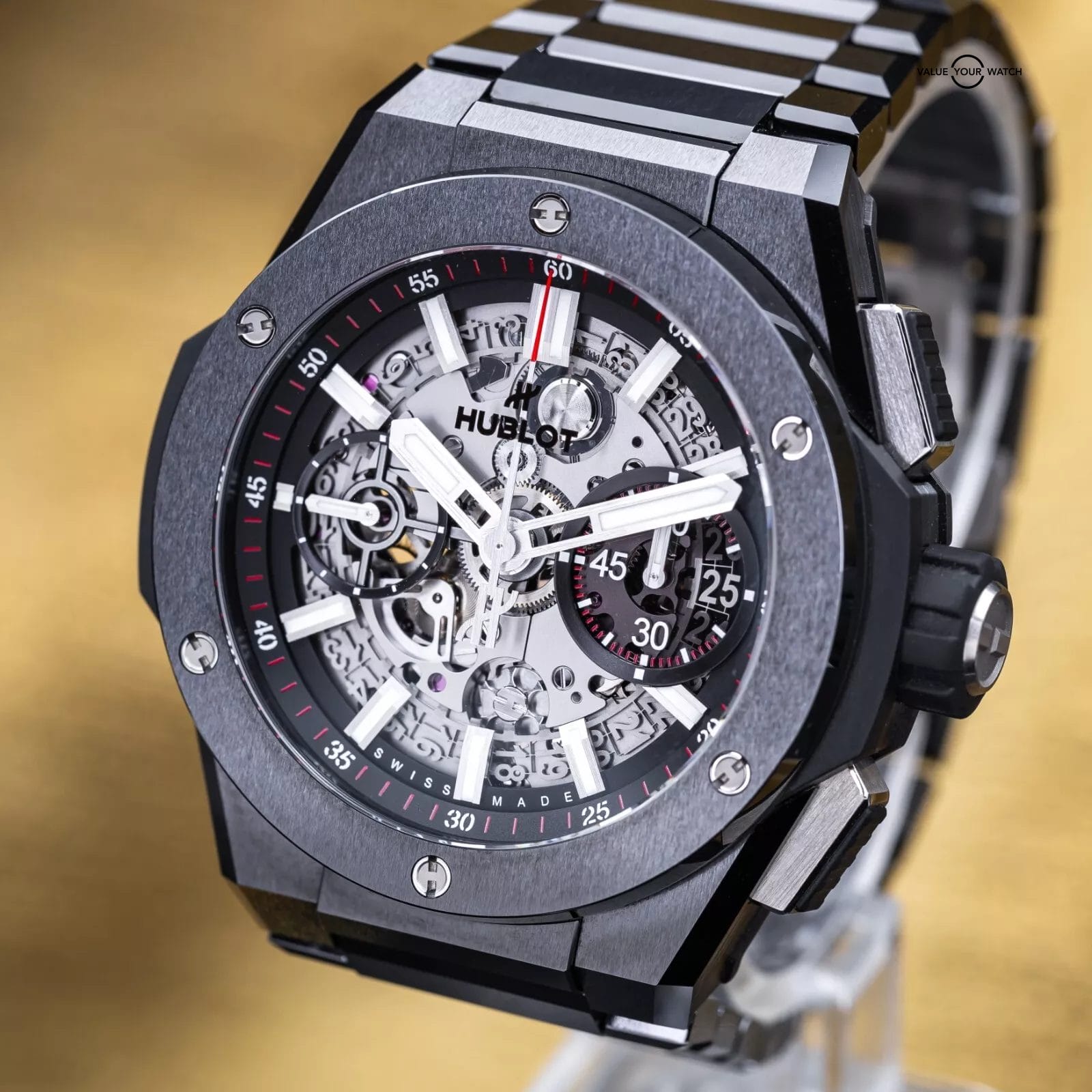 Hublot Big Bang Integrated Black Magic Ceramic Chronograph 42mm - 451.CX.1170.CX - Image 10