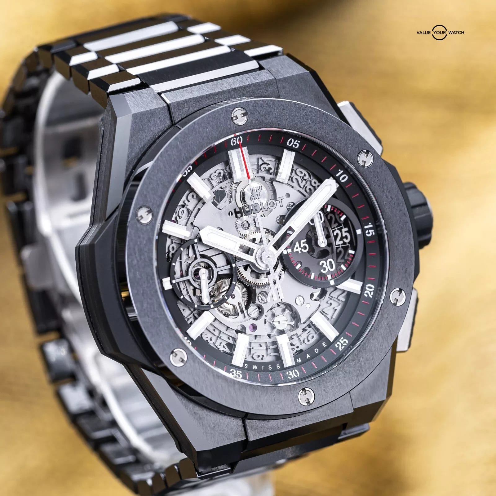 Hublot Big Bang Integrated Black Magic Ceramic Chronograph 42mm - 451.CX.1170.CX - Image 11