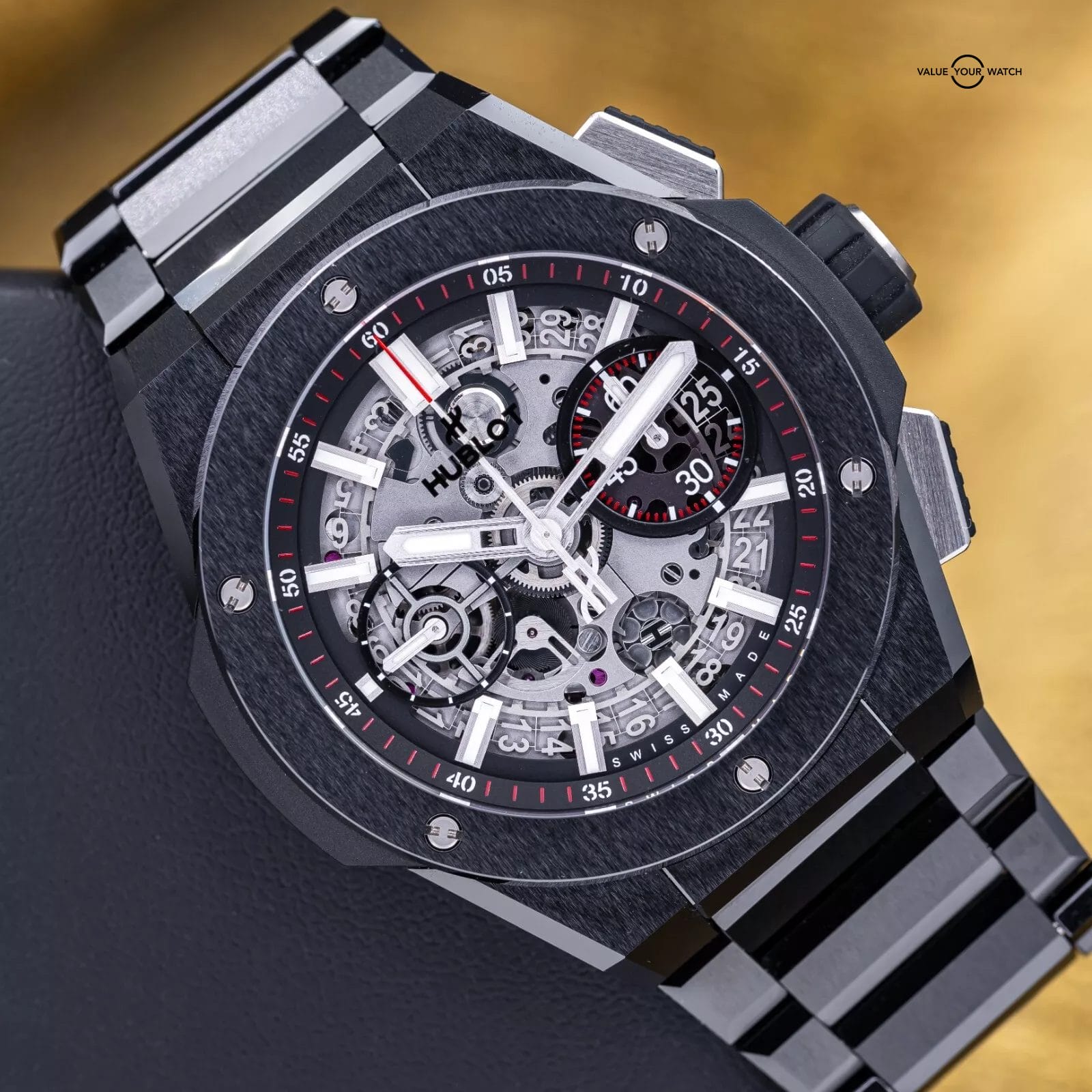 Hublot Big Bang Integrated Black Magic Ceramic Chronograph 42mm - 451.CX.1170.CX - Image 12