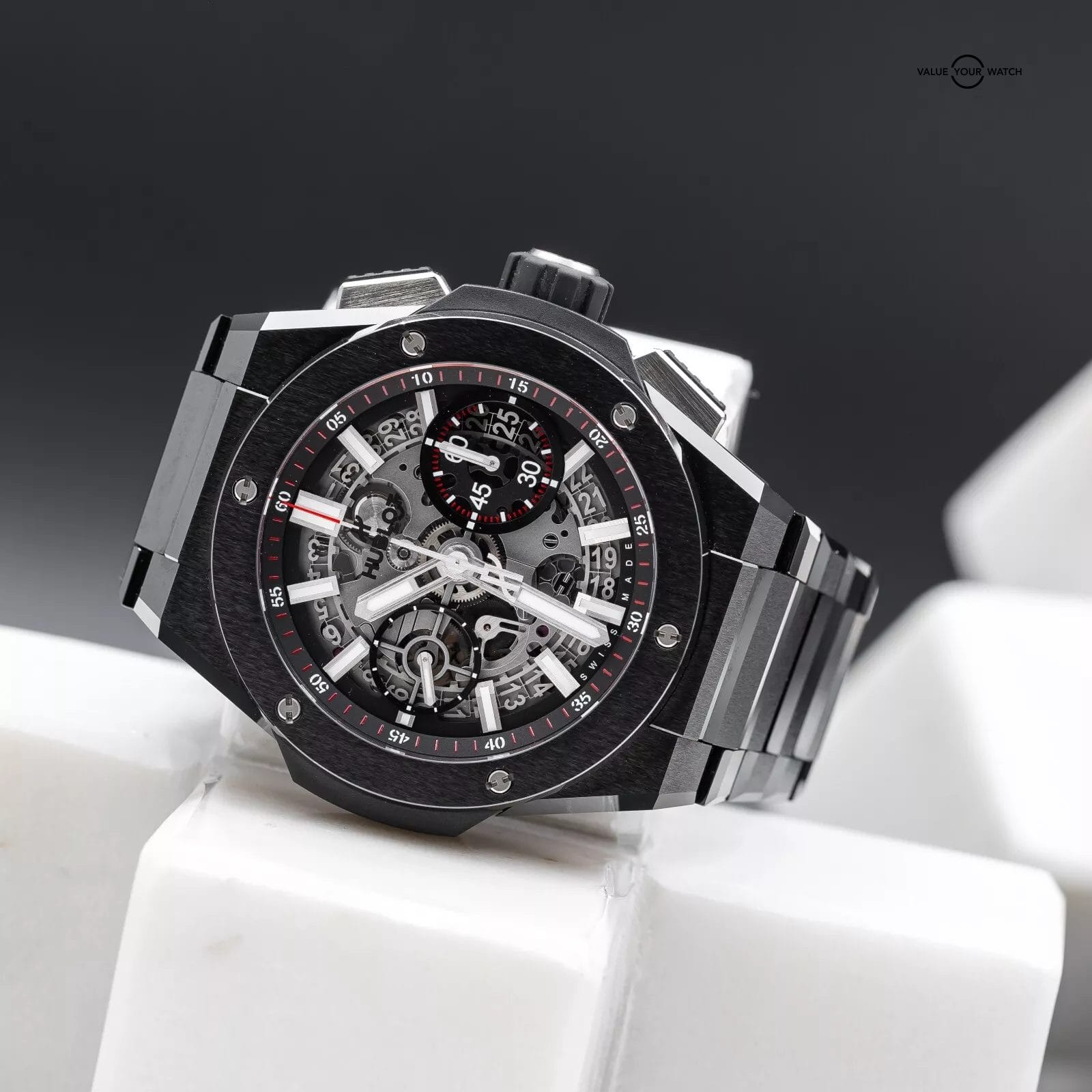 Hublot Big Bang Integrated Black Magic Ceramic Chronograph 42mm - 451.CX.1170.CX - Image 13