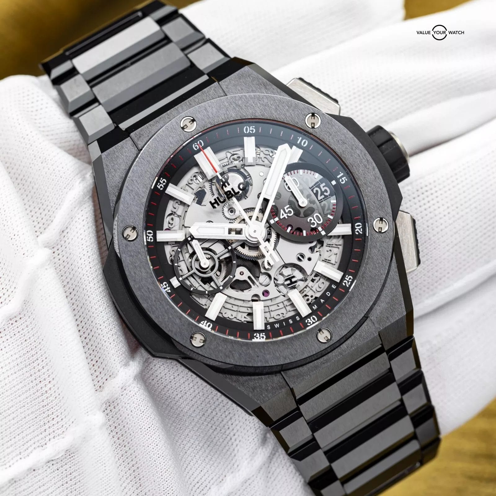 Hublot Big Bang Integrated Black Magic Ceramic Chronograph 42mm - 451.CX.1170.CX - Image 14