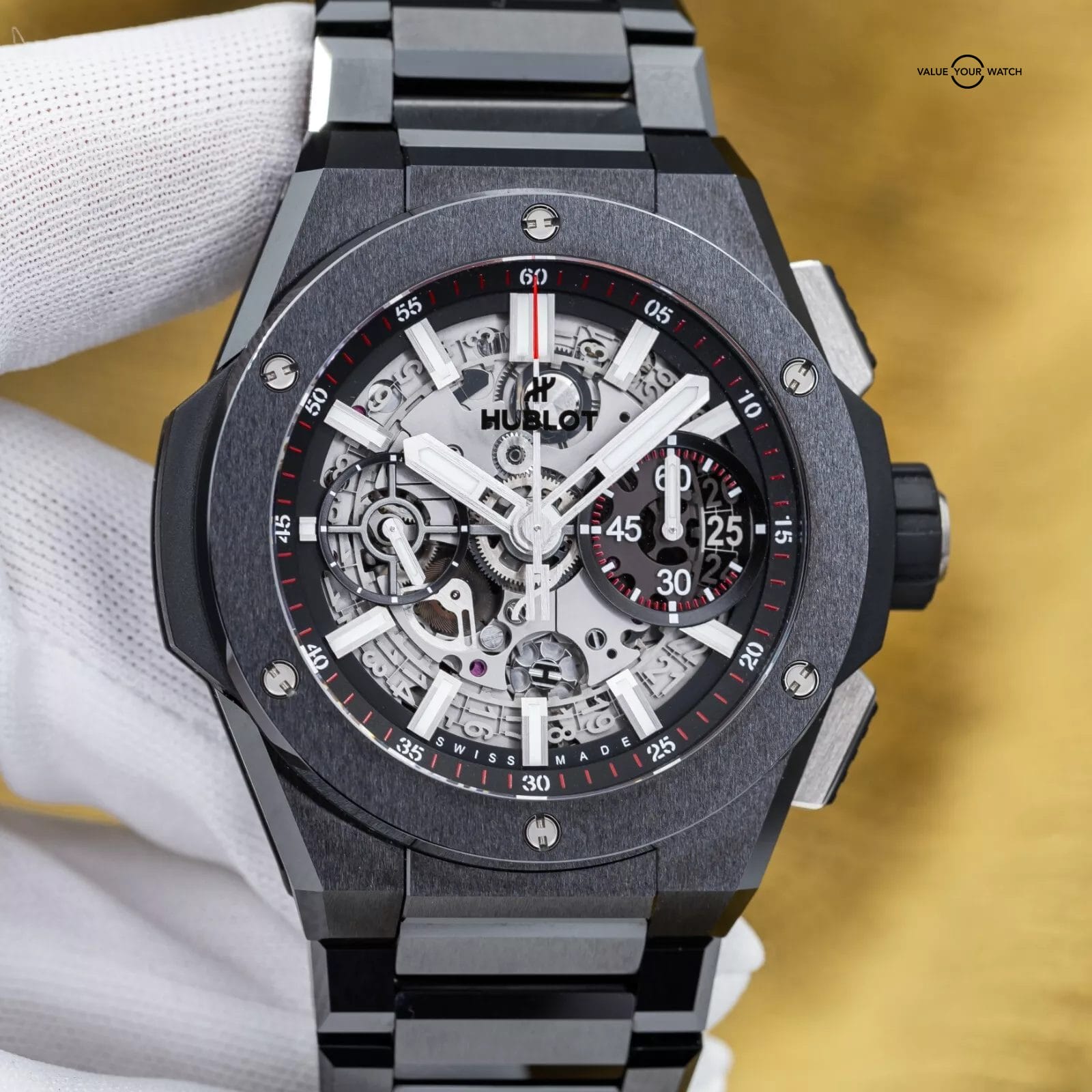 Hublot Big Bang Integrated Black Magic Ceramic Chronograph 42mm - 451.CX.1170.CX - Image 15