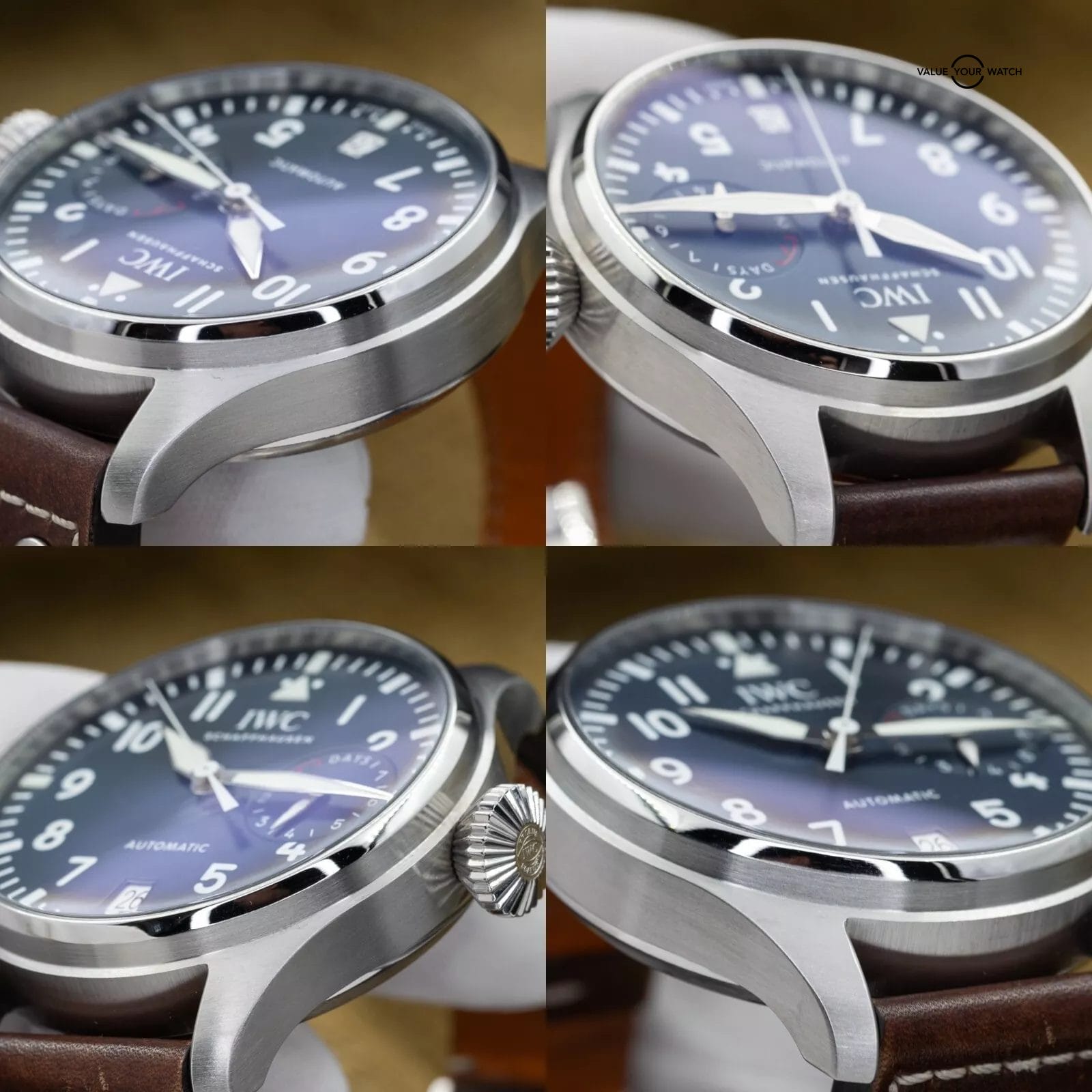 IWC Big Pilot Le Petit Prince Limited Ed 46mm Blue Dial 7 Day IW500916 Full Set - Image 6