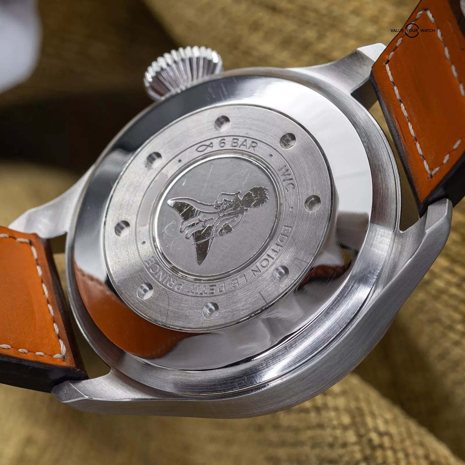 IWC Big Pilot Le Petit Prince Limited Ed 46mm Blue Dial 7 Day IW500916 Full Set - Image 7