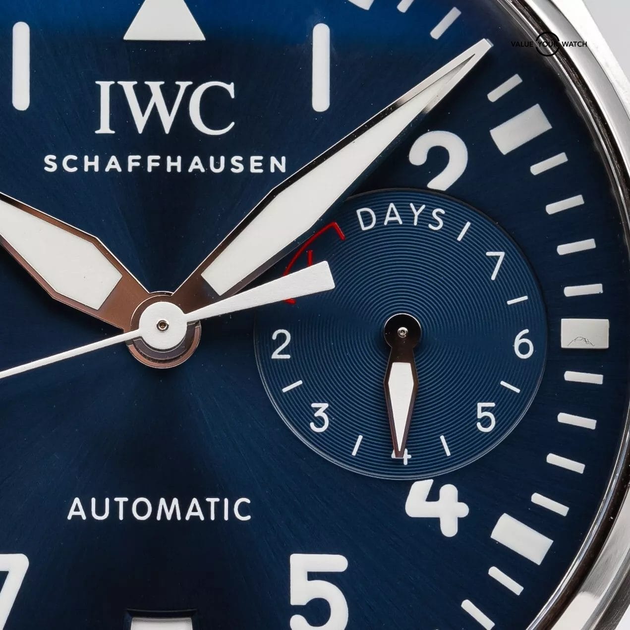 IWC Big Pilot Le Petit Prince Limited Ed 46mm Blue Dial 7 Day IW500916 Full Set - Image 15