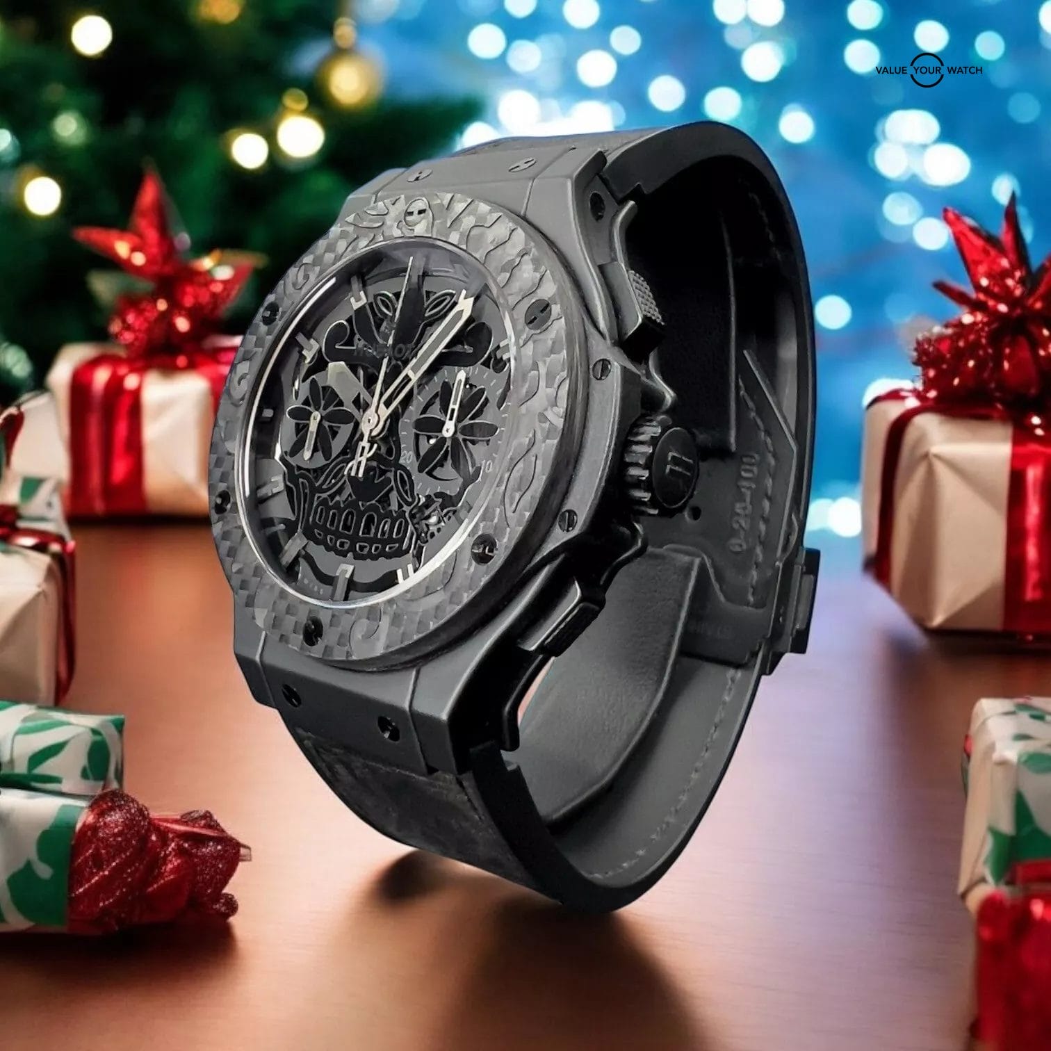 Hublot Limited Edition of 200 Big Bang Sugar Skull Ceramic 311.CQ.1110.VR.FDK15 - Image 8