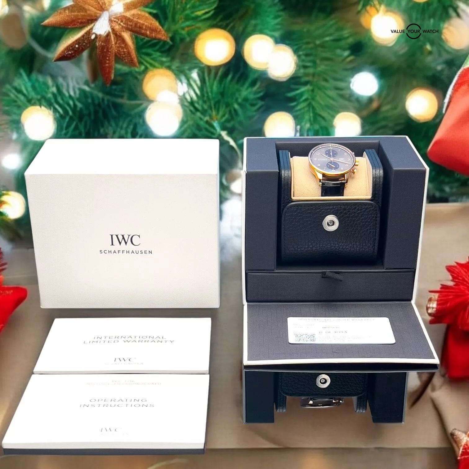 2023 IWC Portugieser Chronograph 41mm Rose Gold IW371610 Box & Papers BEAUTIFUL! - Image 6