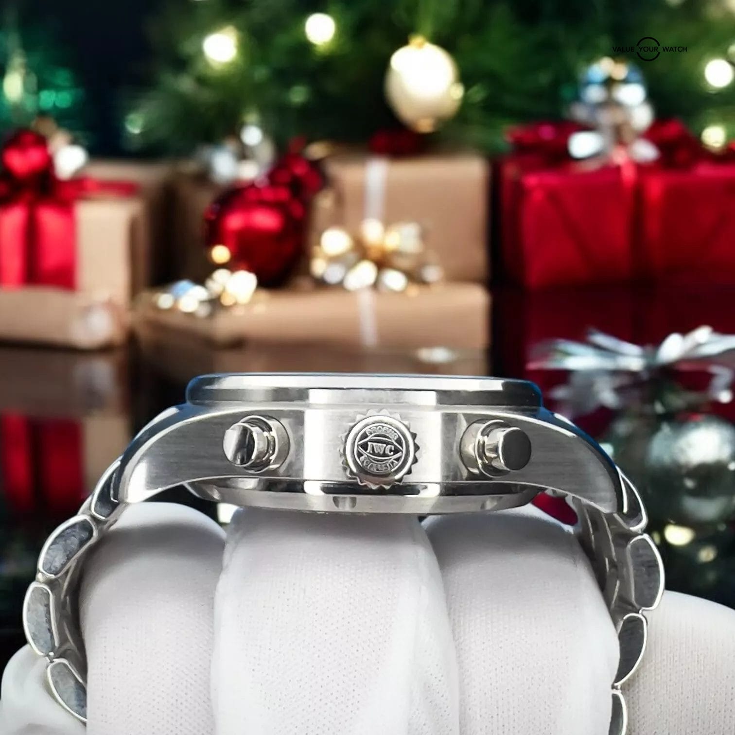 IWC Pilot's Blue Dial Chronograph 41mm Men's Watch - IW388102 New & Full Set - Image 6