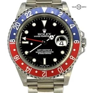 Rolex GMT-Master II 16710 Pepsi P serial 2000 Papers SERVICED