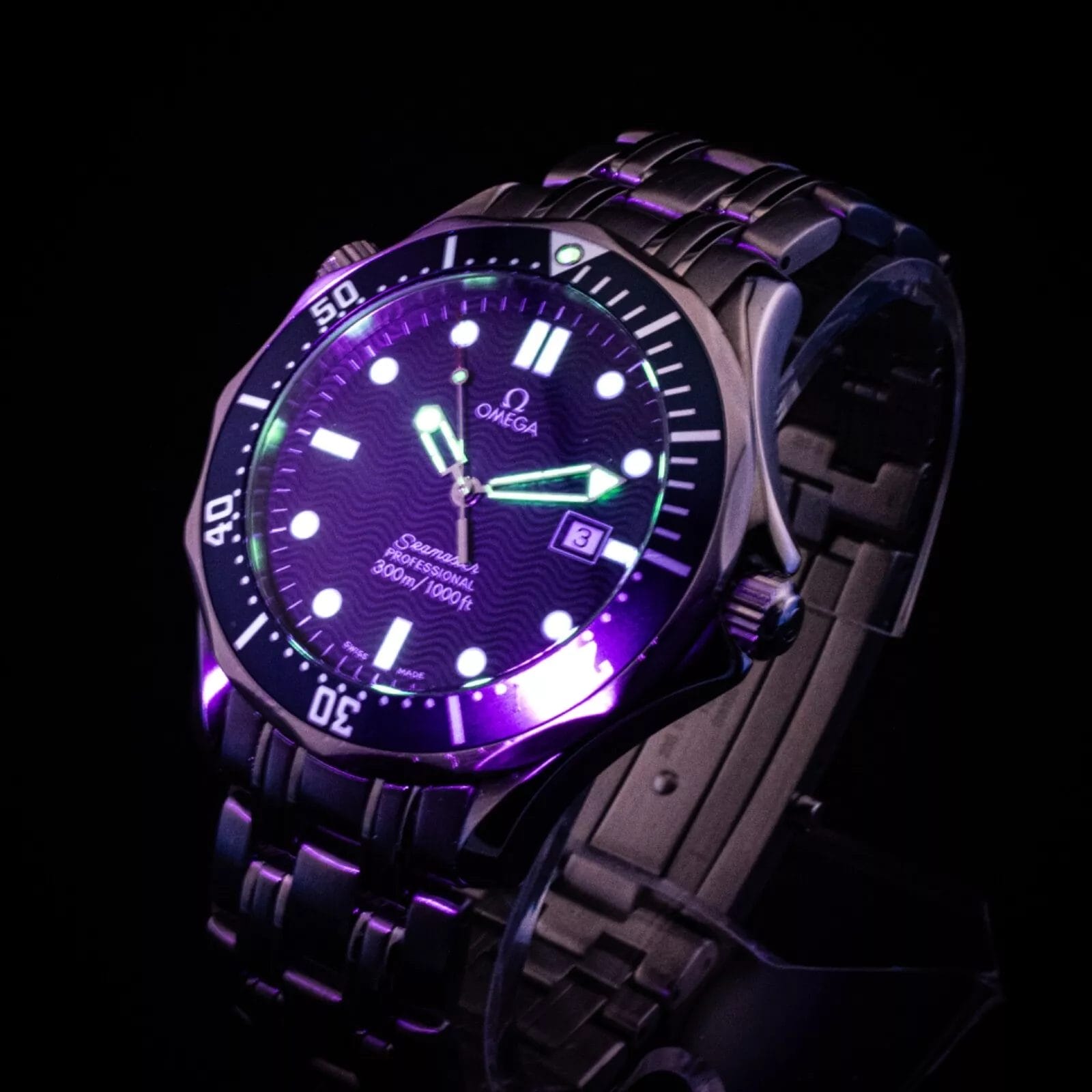 Omega Seamaster Professional 300M Quartz 41mm Watch Ref 2541.80.00 w Box 2541.80 - Image 5