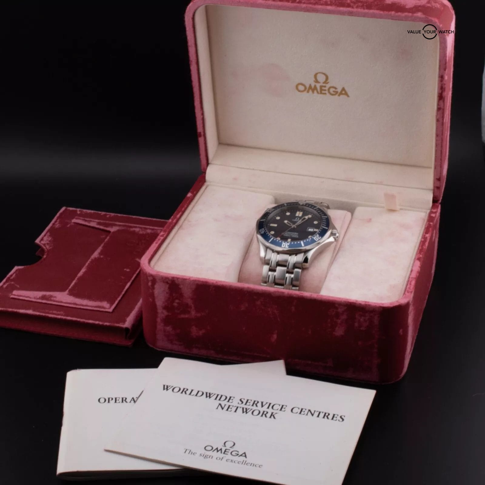 Omega Seamaster Professional 300M Quartz 41mm Watch Ref 2541.80.00 w Box 2541.80 - Image 13