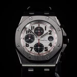 Audemars Piguet Royal Oak Offshore Panda 42mm Chronograph, Ref. 26170ST w/ B&P