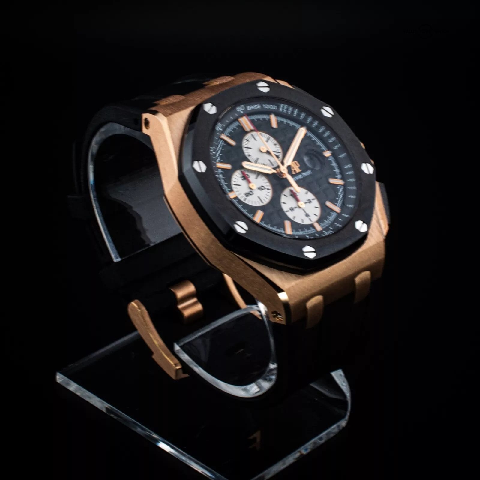 Audemars Piguet Royal Oak Offshore 44mm, Ref. 26401RO Rose Gold & Ceramic w/ B&P - Image 8