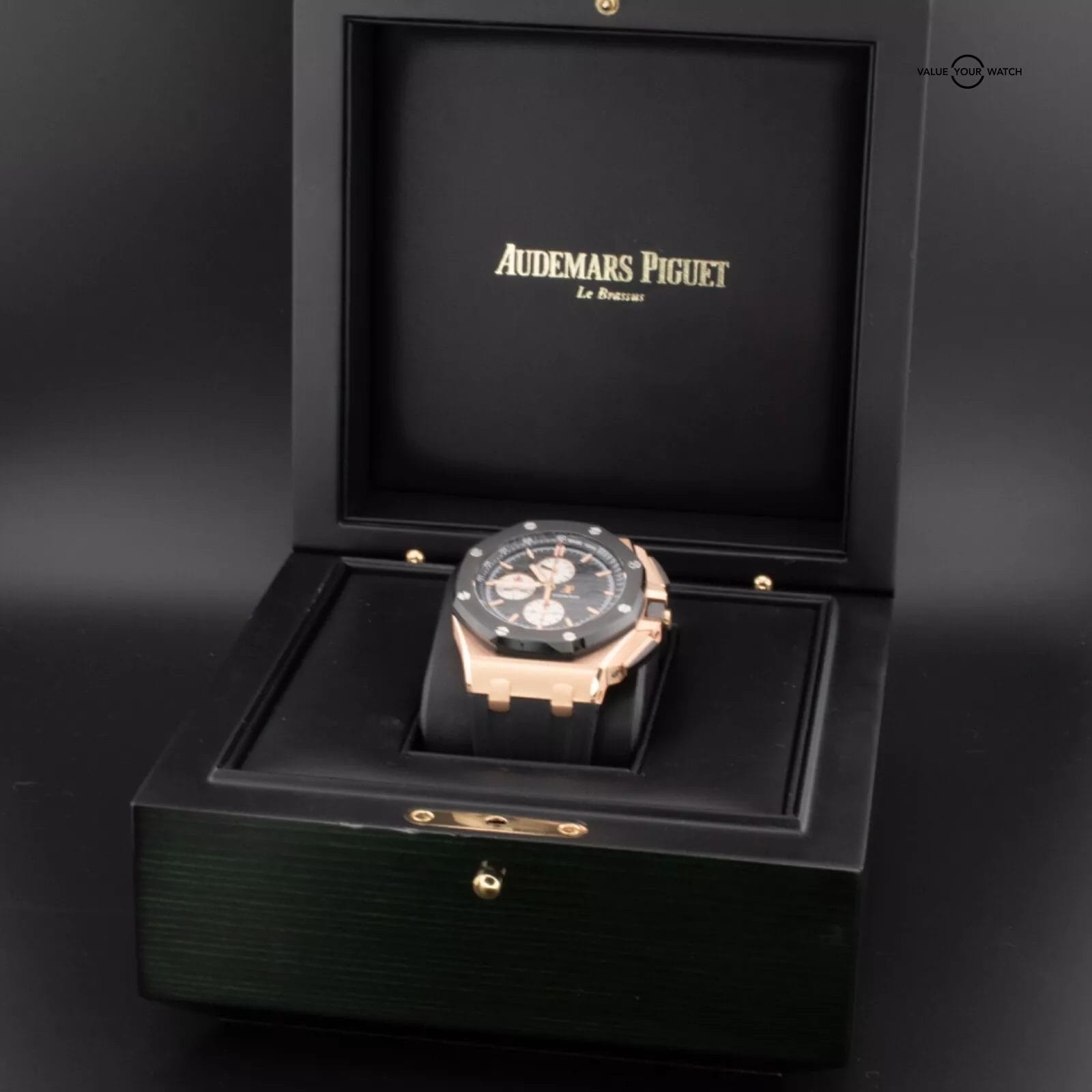 Audemars Piguet Royal Oak Offshore 44mm, Ref. 26401RO Rose Gold & Ceramic w/ B&P - Image 10