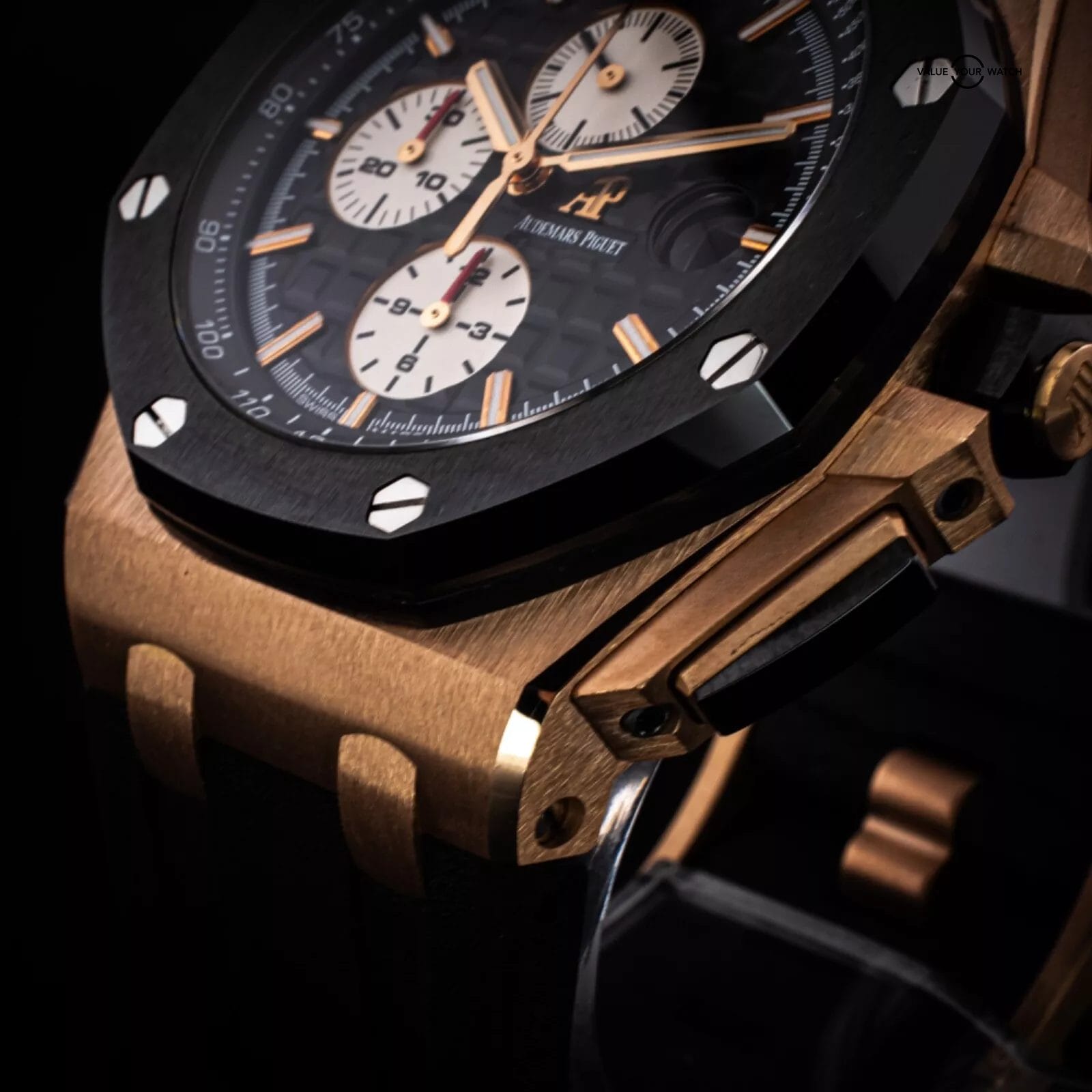 Audemars Piguet Royal Oak Offshore 44mm, Ref. 26401RO Rose Gold & Ceramic w/ B&P - Image 15
