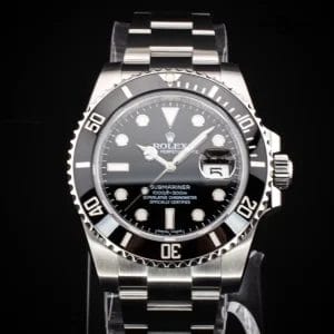 Rolex Submariner Date 40mm Black Dial w/ Oyster Bracelet – Ref 116610 with B&amp;P