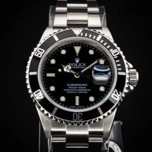 Rolex Submariner Date Men’s Watch, Ref. 16610 with Box & Papers