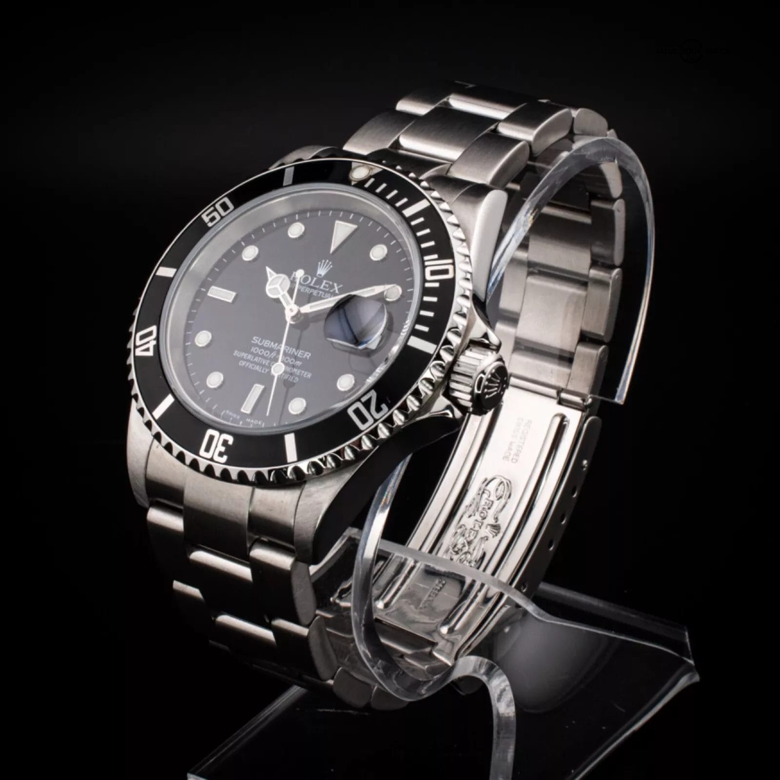 Rolex Submariner Date Men’s Watch, Ref. 16610 with Box & Papers - Image 4