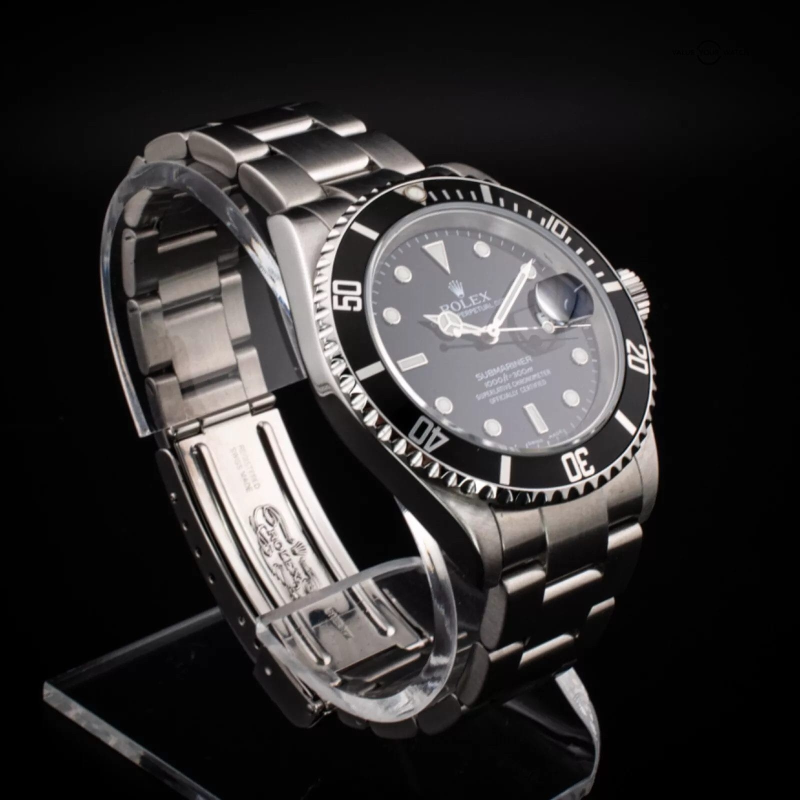 Rolex Submariner Date Men’s Watch, Ref. 16610 with Box & Papers - Image 5