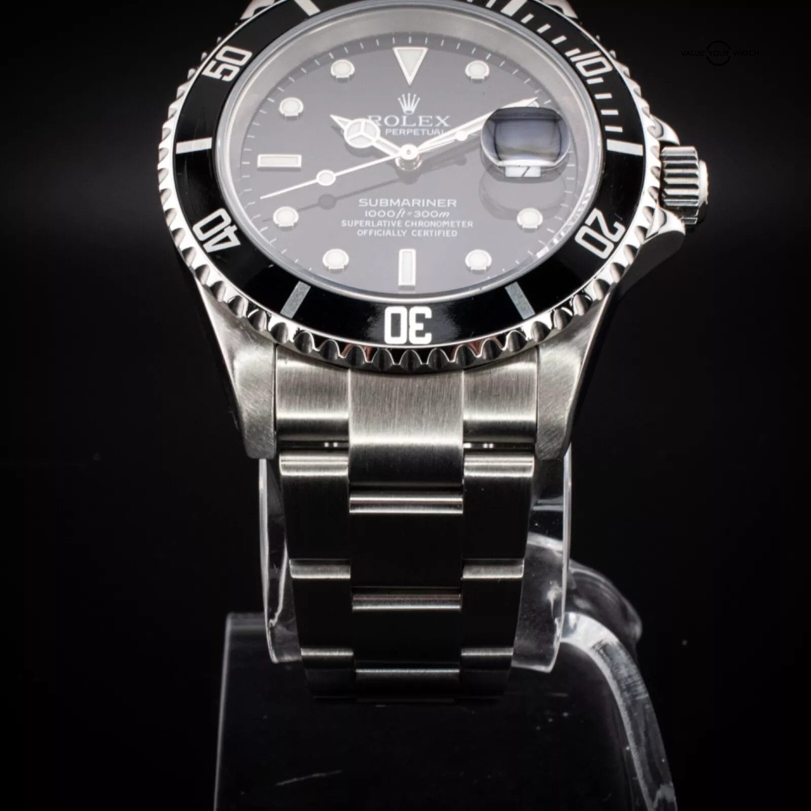 Rolex Submariner Date Men’s Watch, Ref. 16610 with Box & Papers - Image 9