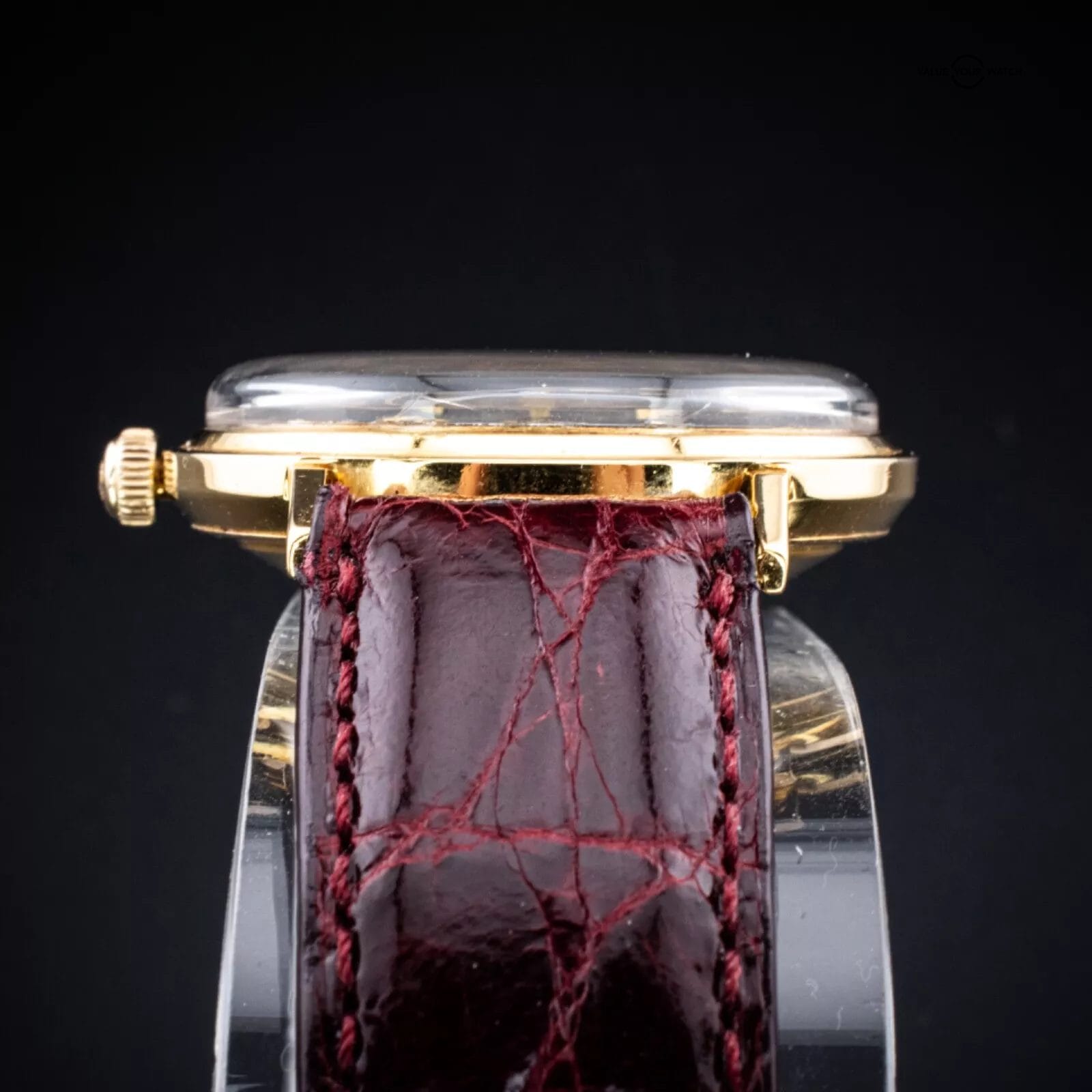 LeCoultre Master Mariner 14k yellow gold gents wristwatch K881 Movement - Image 9