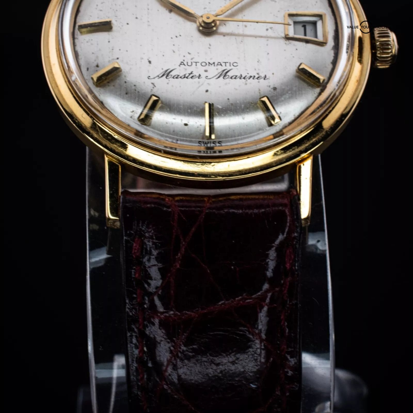 LeCoultre Master Mariner 14k yellow gold gents wristwatch K881 Movement - Image 10