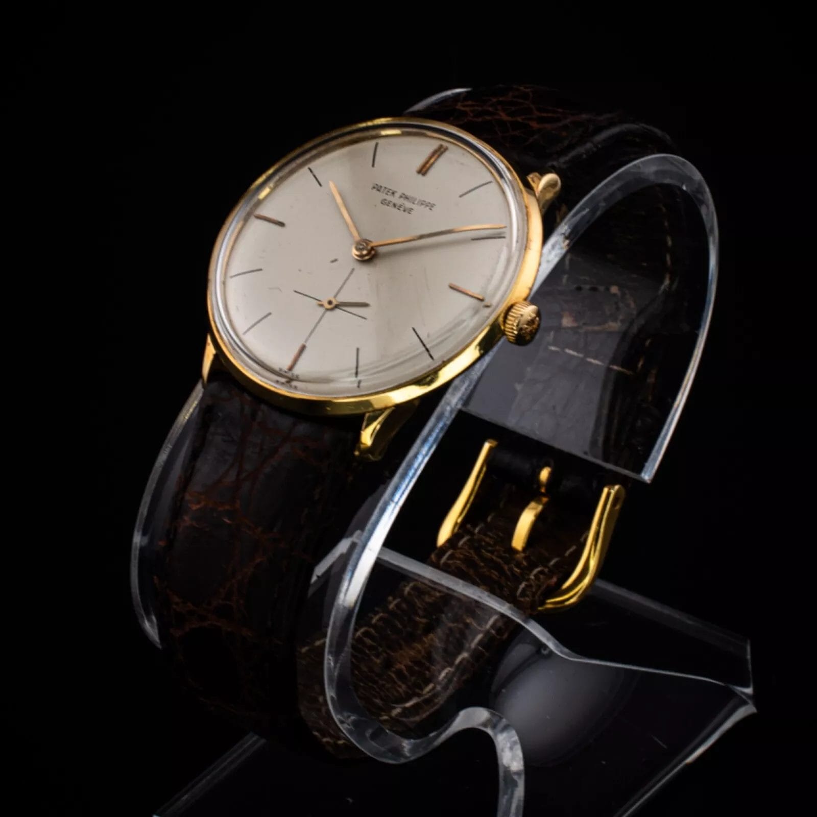 Patek Philippe Calatrava White Men's Watch - 2573 - Image 9