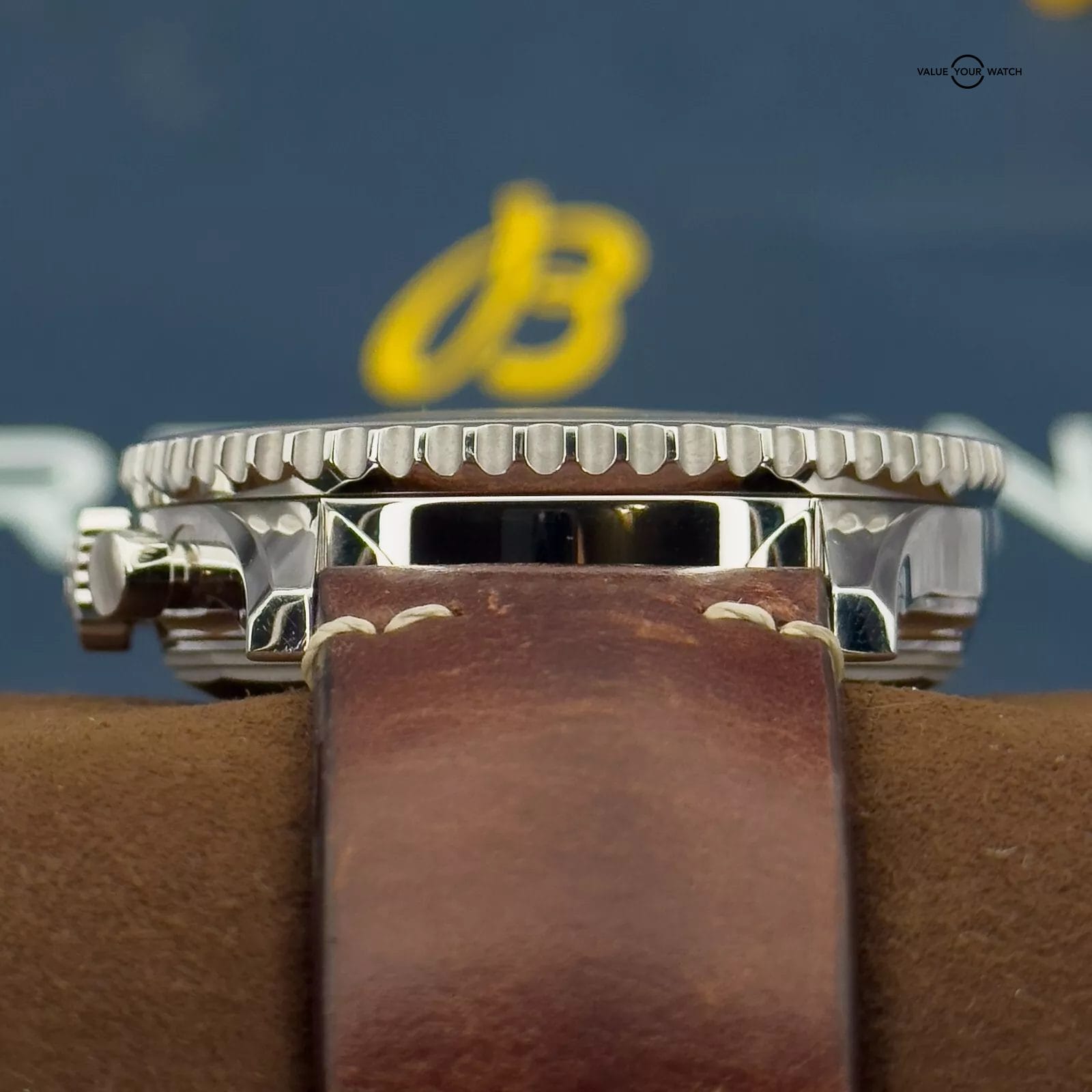 Breitling Navitimer B01 Chrono 43MM TWA Edition White Dial Leather AB01219A1G1X1 - Image 8