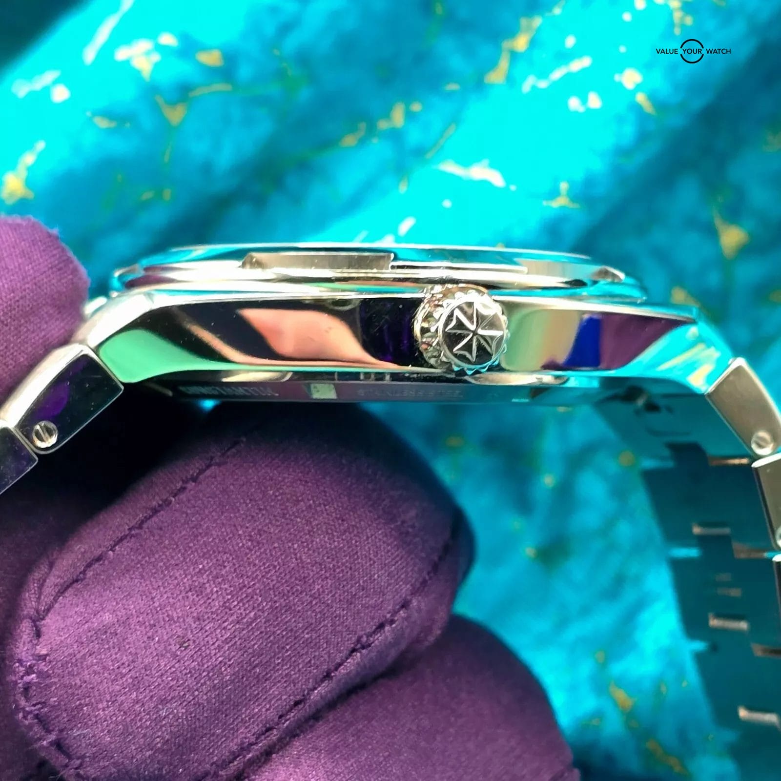 Vacheron Constantin Overseas Blue dial, ref. 4500v. 2022 full set! - Image 5