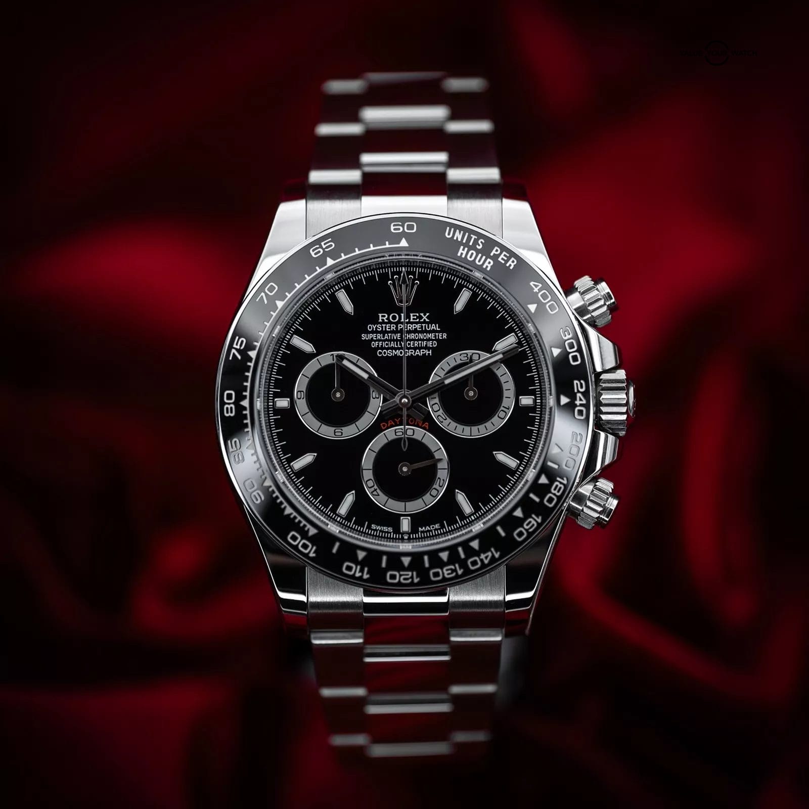 2024 Rolex Cosmograph Daytona 126500LN Steel Oyster Bracelet Black 