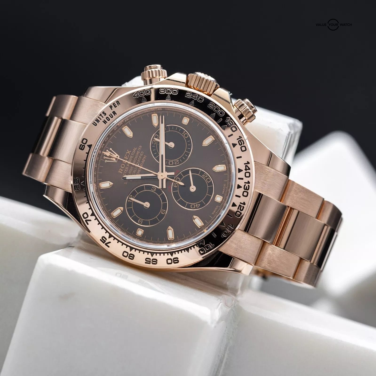 Rolex Daytona Cosmograph Rose Gold Chocolate Dial – 116505 MINT Complete Set - Image 3