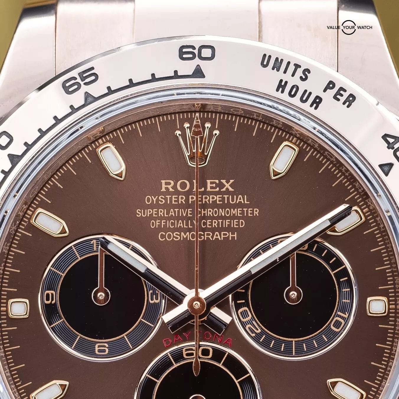 Rolex Daytona Cosmograph Rose Gold Chocolate Dial – 116505 MINT Complete Set - Image 9