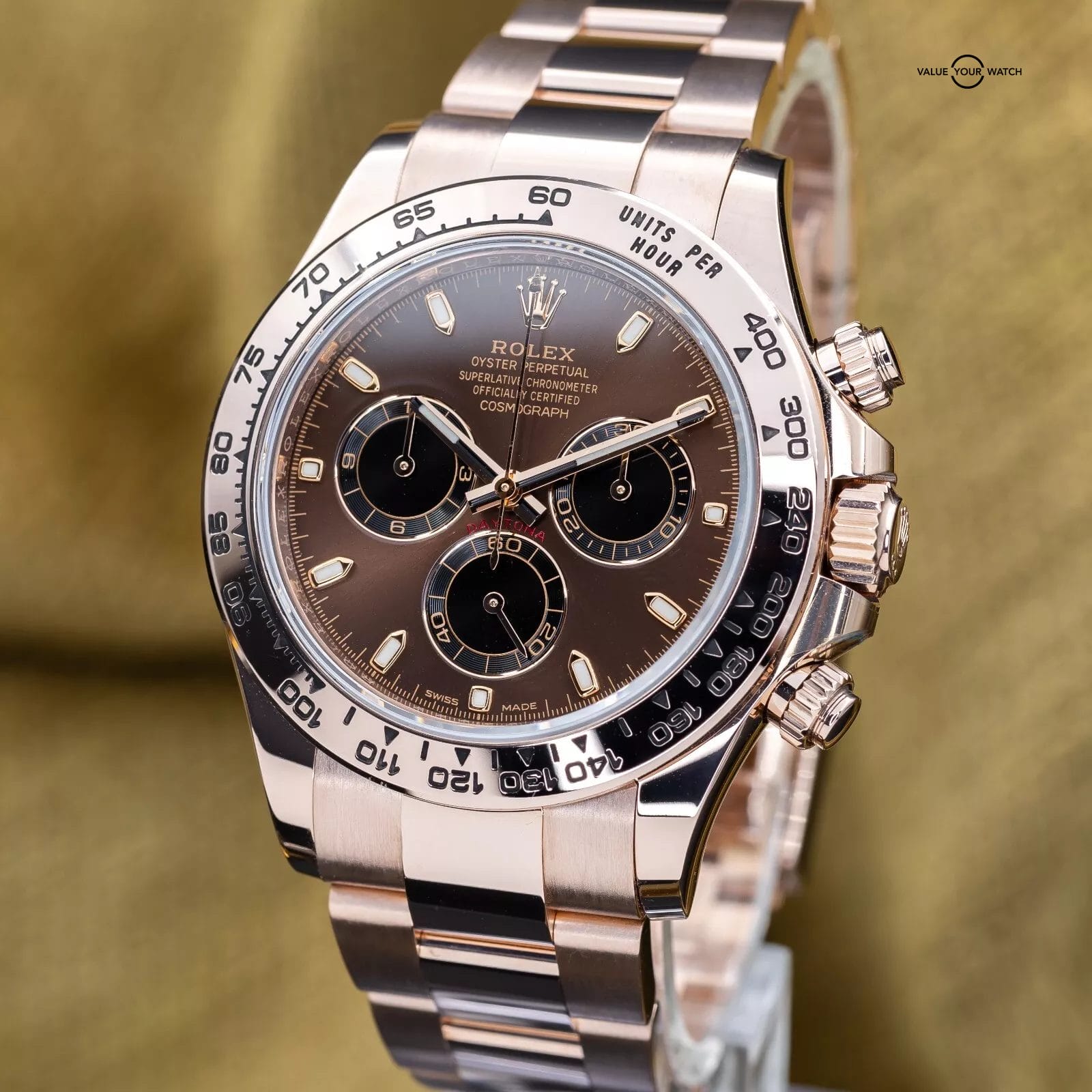 Rolex Daytona Cosmograph Rose Gold Chocolate Dial – 116505 MINT Complete Set - Image 12