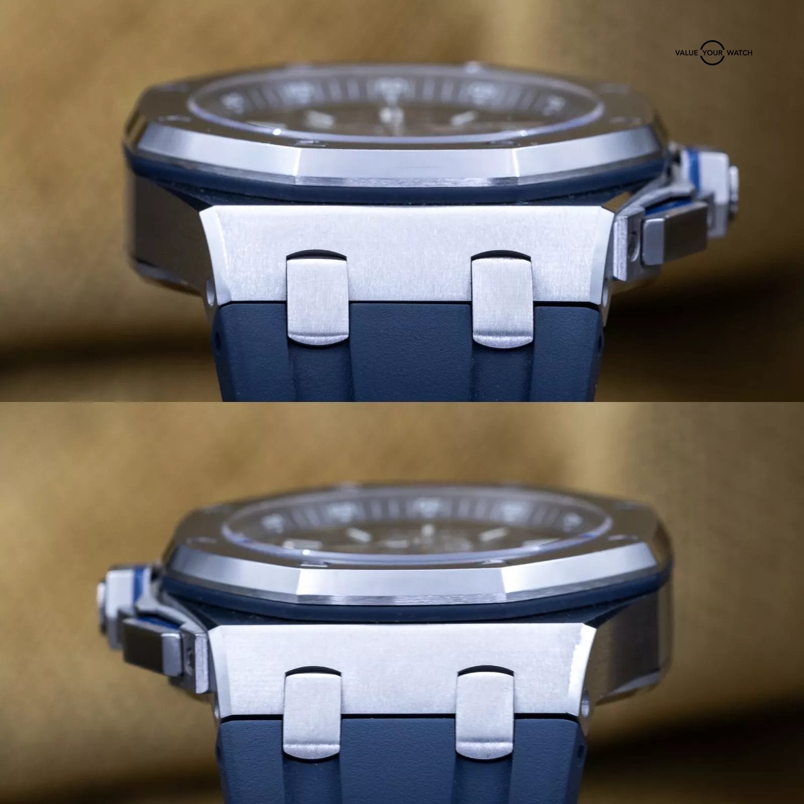 Audemars Piguet Royal Oak Offshore Chronograph 42mm Blue AP 26480ti Full Set - Image 15