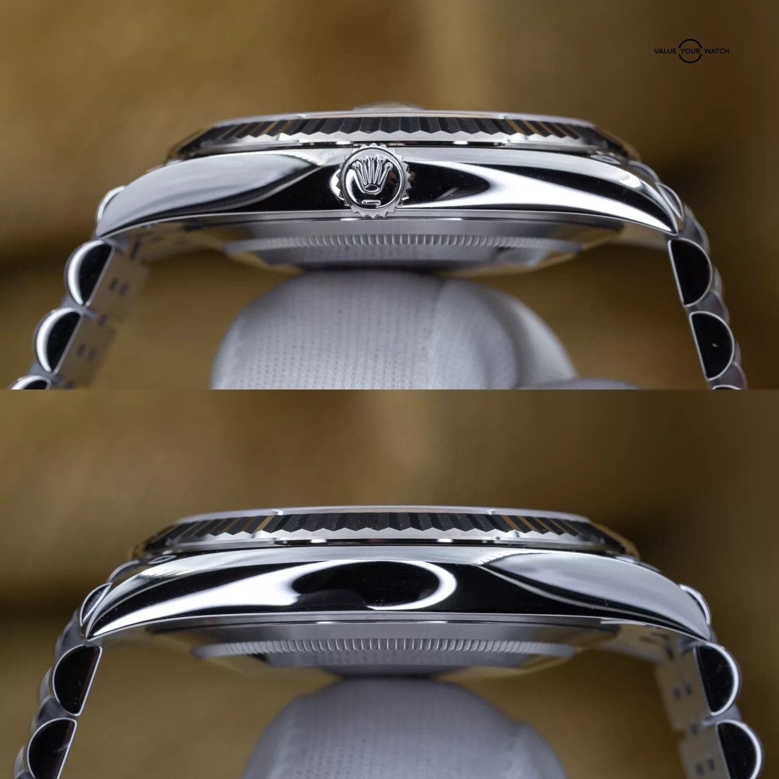 2024 MINT Rolex DateJust 41mm DJ41 Silver Fluted Gold Oyster - 126334 - Full Set - Image 7