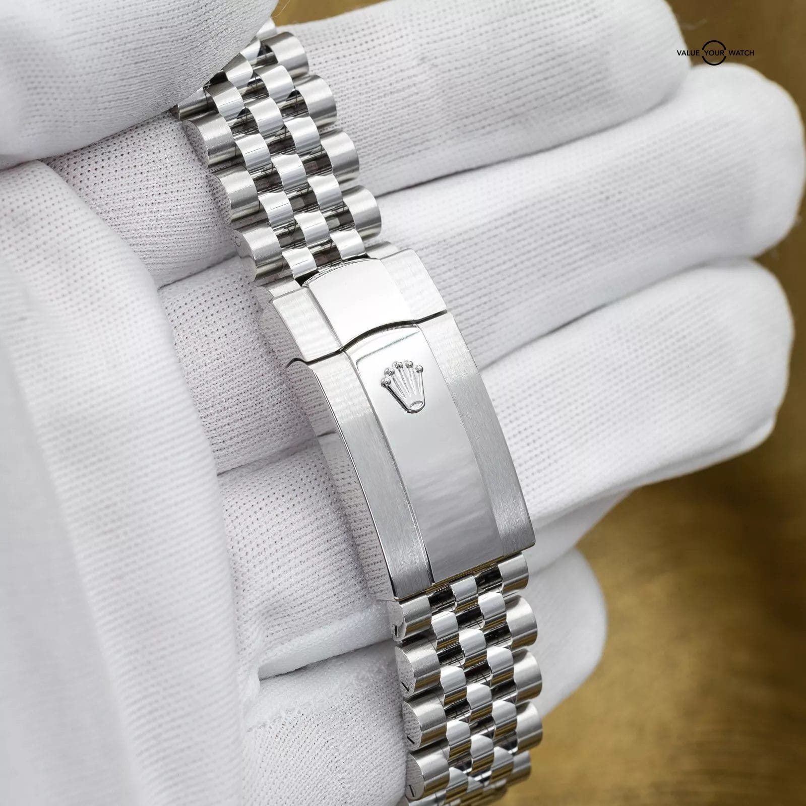 2024 MINT Rolex DateJust 41mm DJ41 Silver Fluted Gold Oyster - 126334 - Full Set - Image 10