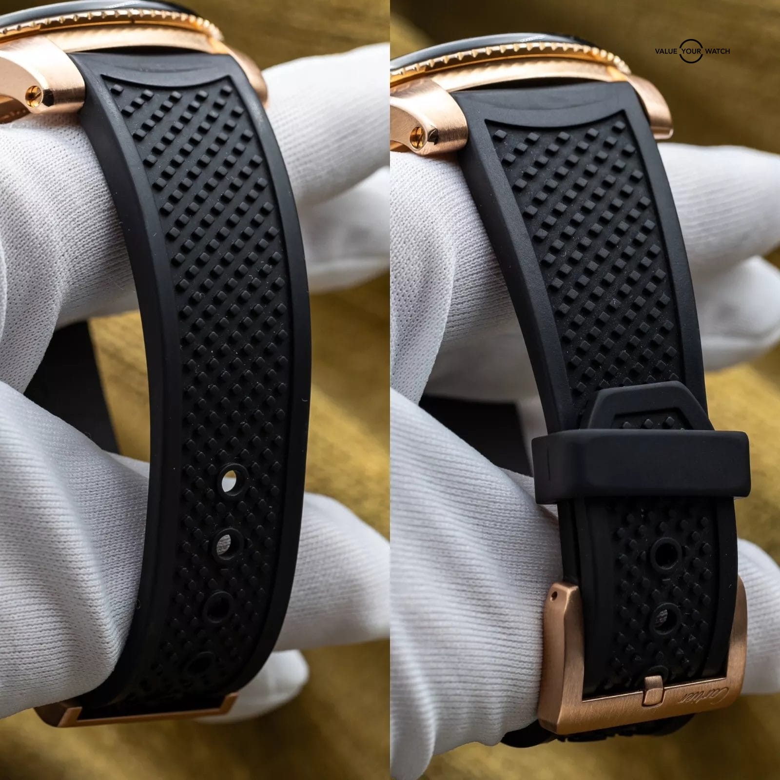 Cartier Calibre de Cartier Diver Rose Gold Black Dial 42mm W7100052 Full Set - Image 11