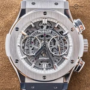 Hublot Classic Fusion Aerofusion Titanium All White 45mm Complete 525.NE.0127.LR
