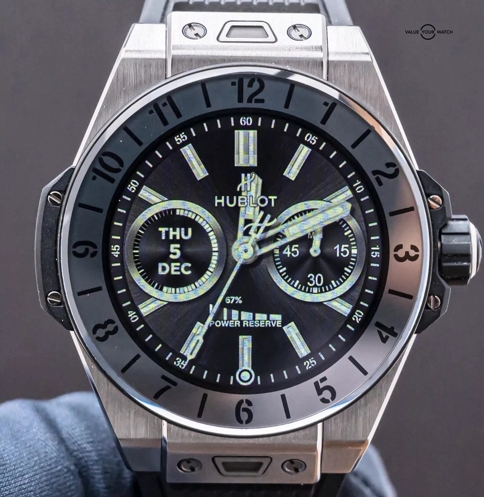 Hublot Big Bang E Titanium 42 mm Complete Box Papers Rubber 440.NX.1100.RX - Image 11