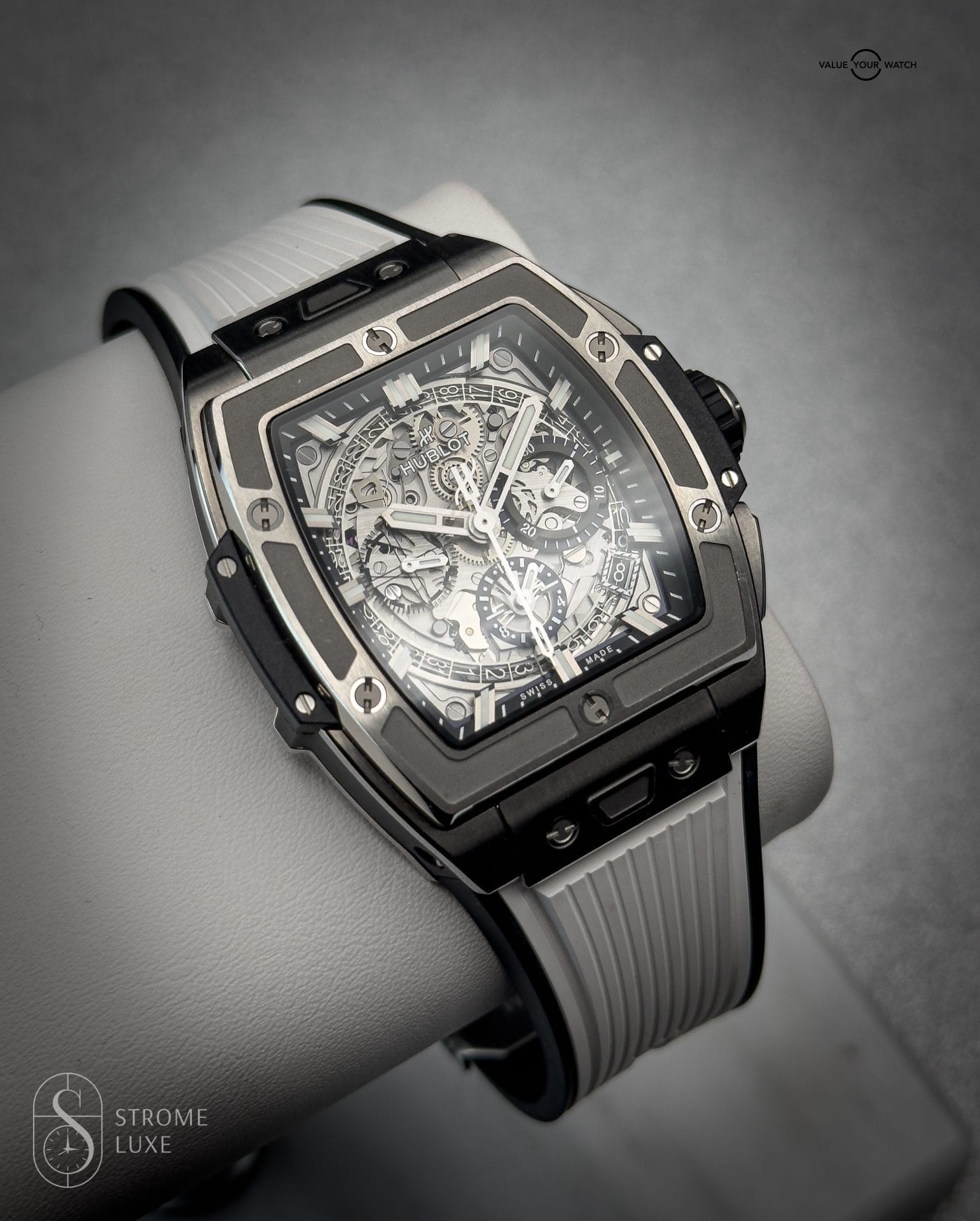 2024 Hublot Spirit Of Big Bang 42mm Titanium Skeleton Dial 642.NX.0170.RX B&P