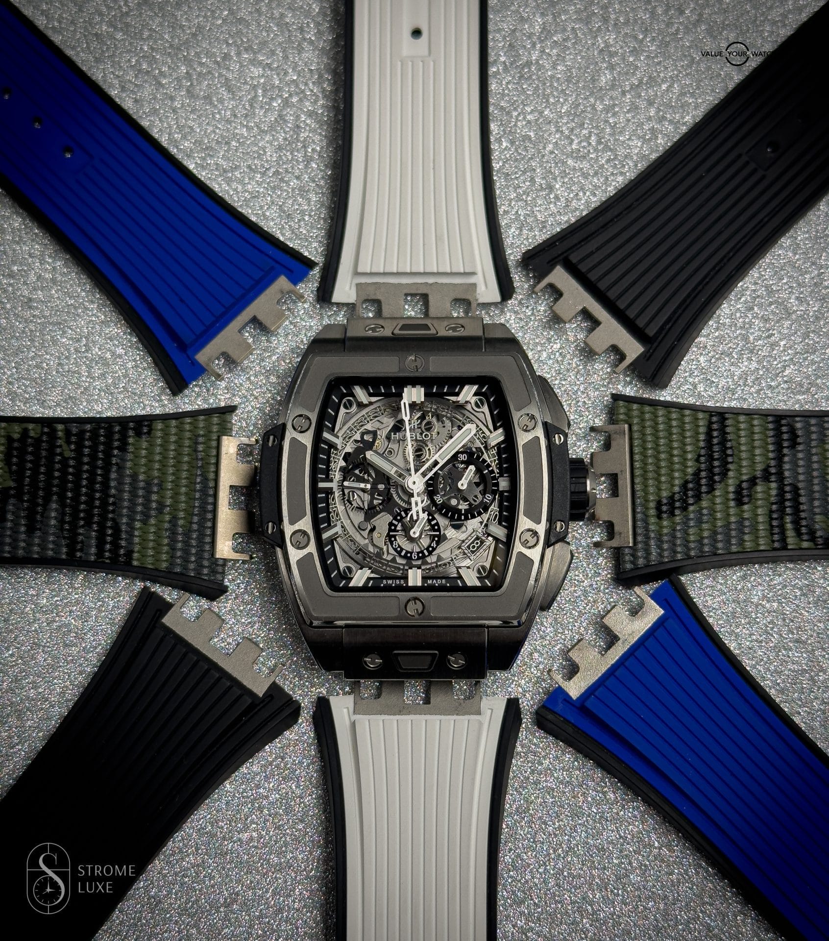 2024 Hublot Spirit Of Big Bang 42mm Titanium Skeleton Dial 642.NX.0170.RX B&P - Image 2