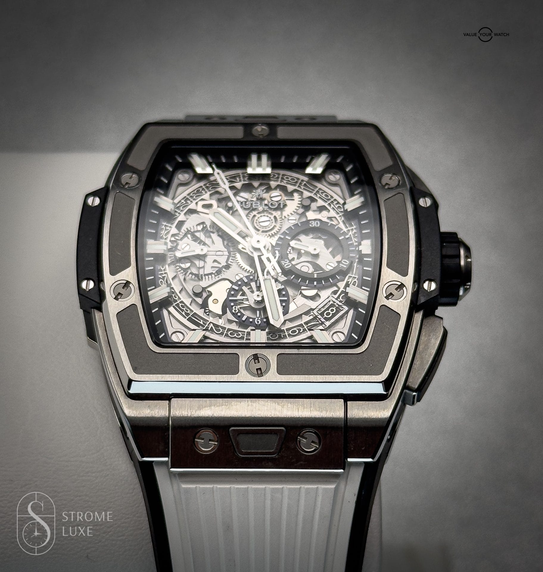 2024 Hublot Spirit Of Big Bang 42mm Titanium Skeleton Dial 642.NX.0170.RX B&P - Image 3