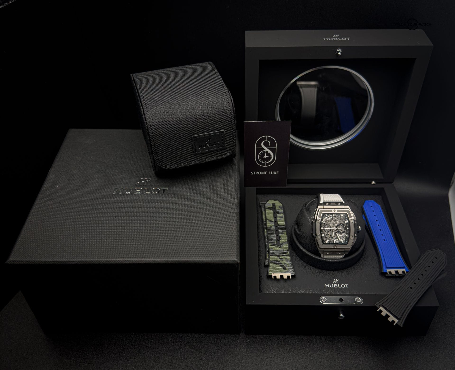 2024 Hublot Spirit Of Big Bang 42mm Titanium Skeleton Dial 642.NX.0170.RX B&P - Image 14