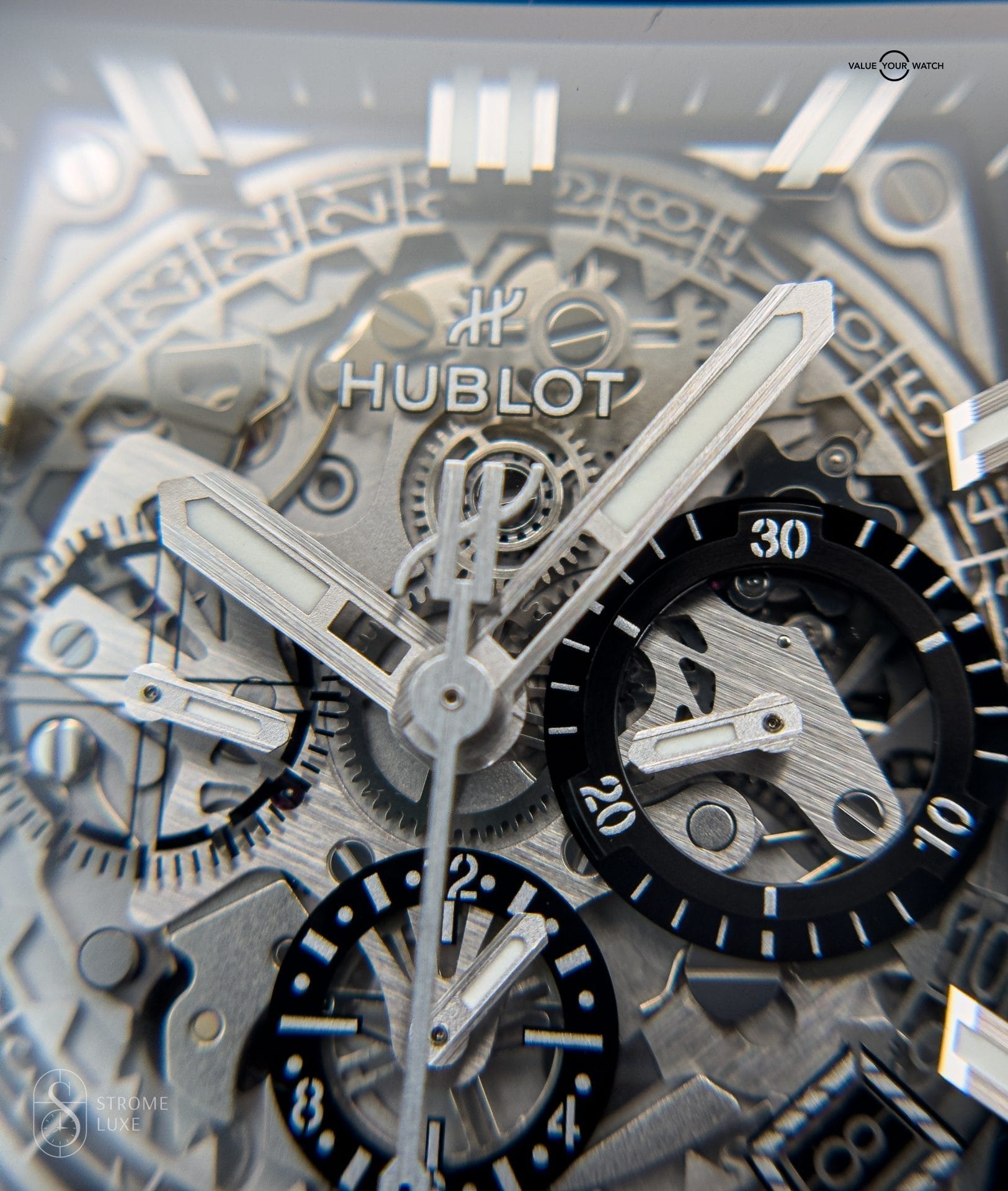 2024 Hublot Spirit Of Big Bang 42mm Titanium Skeleton Dial 642.NX.0170.RX B&P - Image 12