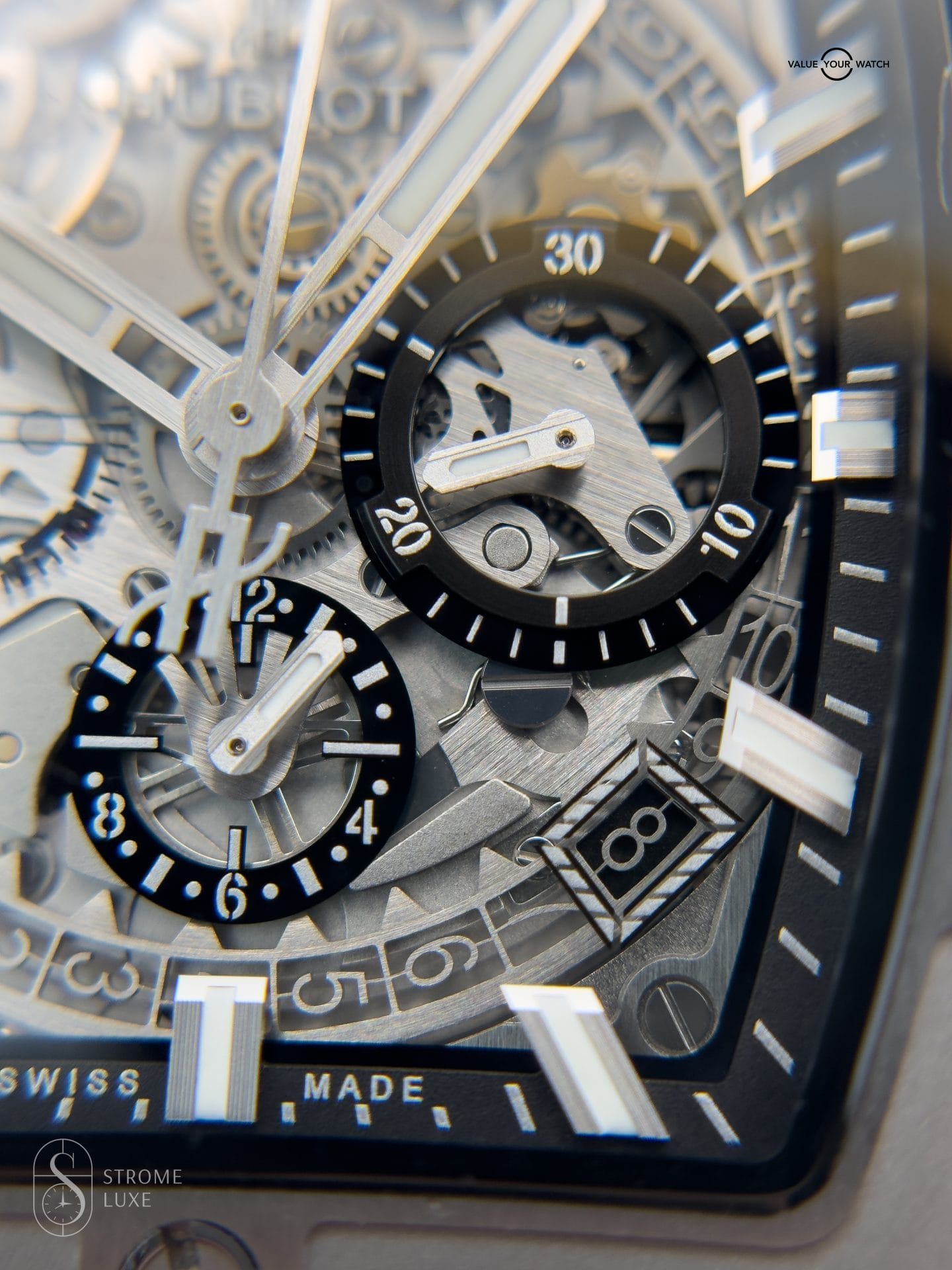 2024 Hublot Spirit Of Big Bang 42mm Titanium Skeleton Dial 642.NX.0170.RX B&P - Image 11