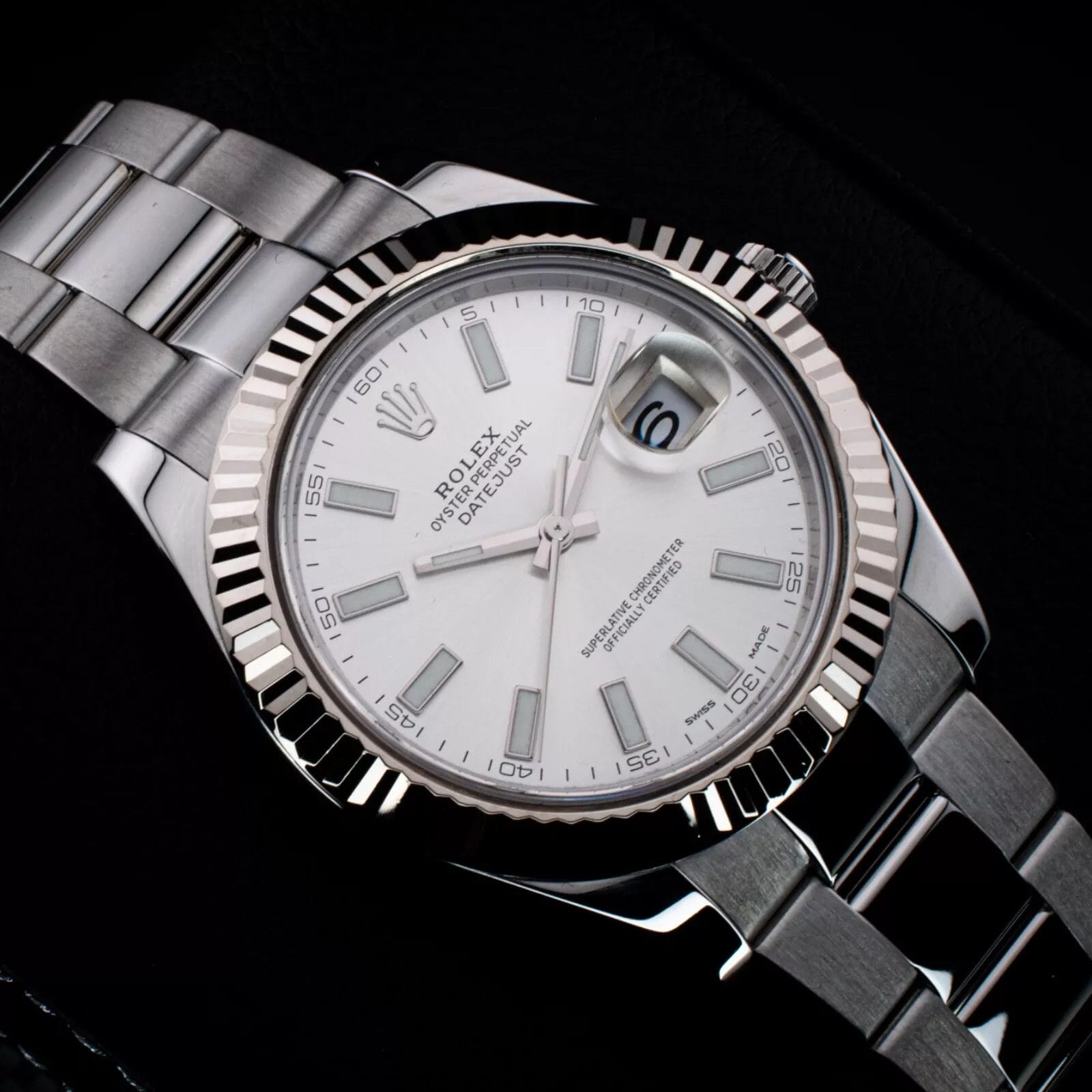 Rolex Datejust II Men’s 41mm Silver Stick Dial with Stickers, Ref 116334 w/ B&P - Image 14