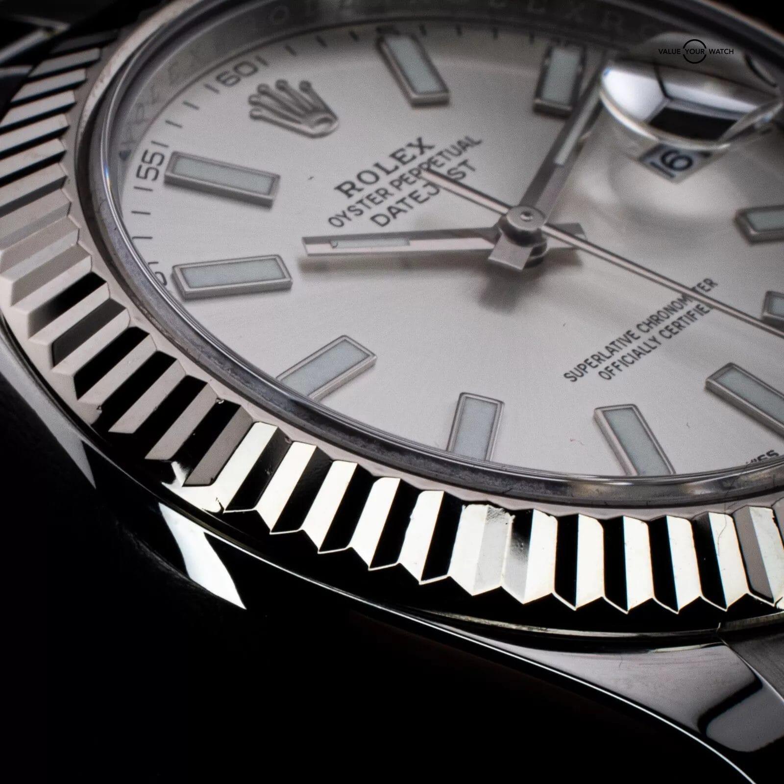 Rolex Datejust II Men’s 41mm Silver Stick Dial with Stickers, Ref 116334 w/ B&P - Image 15