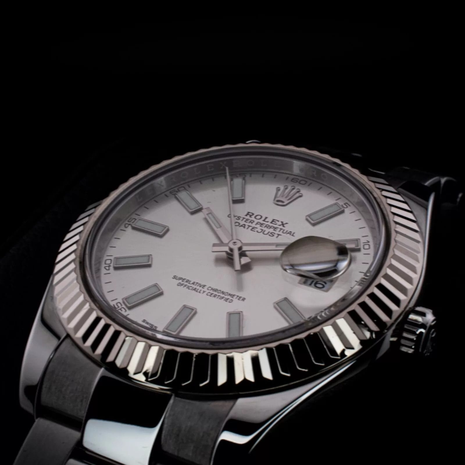 Rolex Datejust II Men’s 41mm Silver Stick Dial with Stickers, Ref 116334 w/ B&P - Image 16