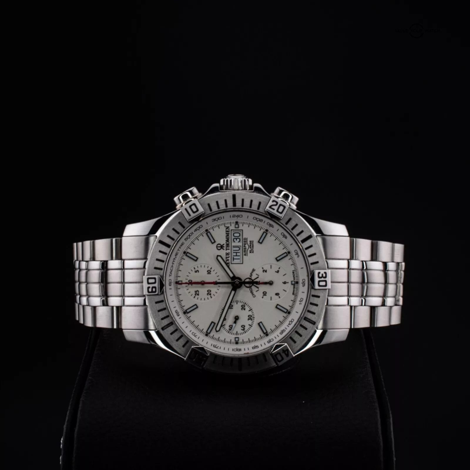 Revue Thommen Men's AirSpeed Silver Dial Automatic Watch, Ref. 16071.6128 w/ B&P - Image 10