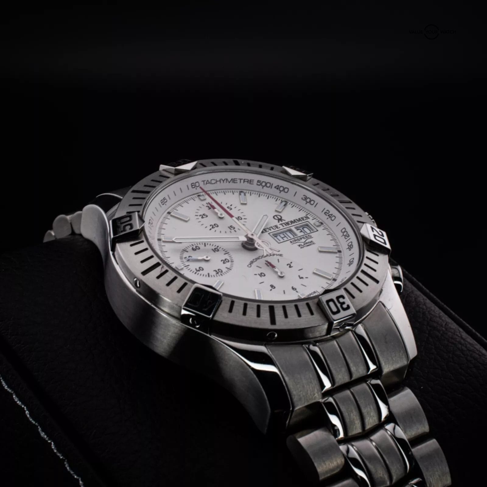 Revue Thommen Men's AirSpeed Silver Dial Automatic Watch, Ref. 16071.6128 w/ B&P - Image 12